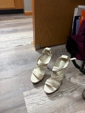 White Strappy Heels – Paprika – Elegant & Summer Ready 4”